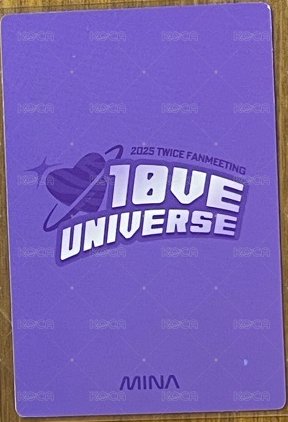 十週年FM   入場卡 / 場限卡  背面