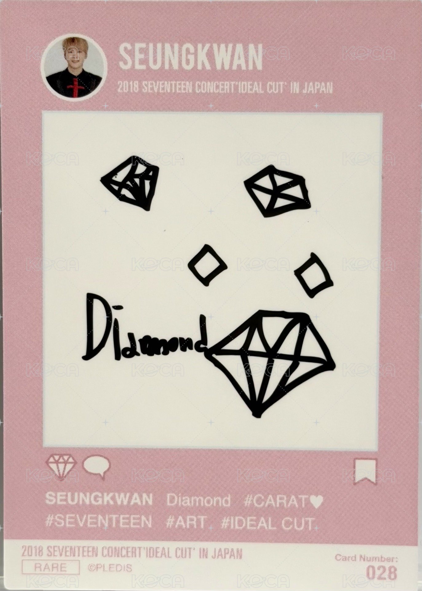 IDEAL CUT 隨機卡  背面