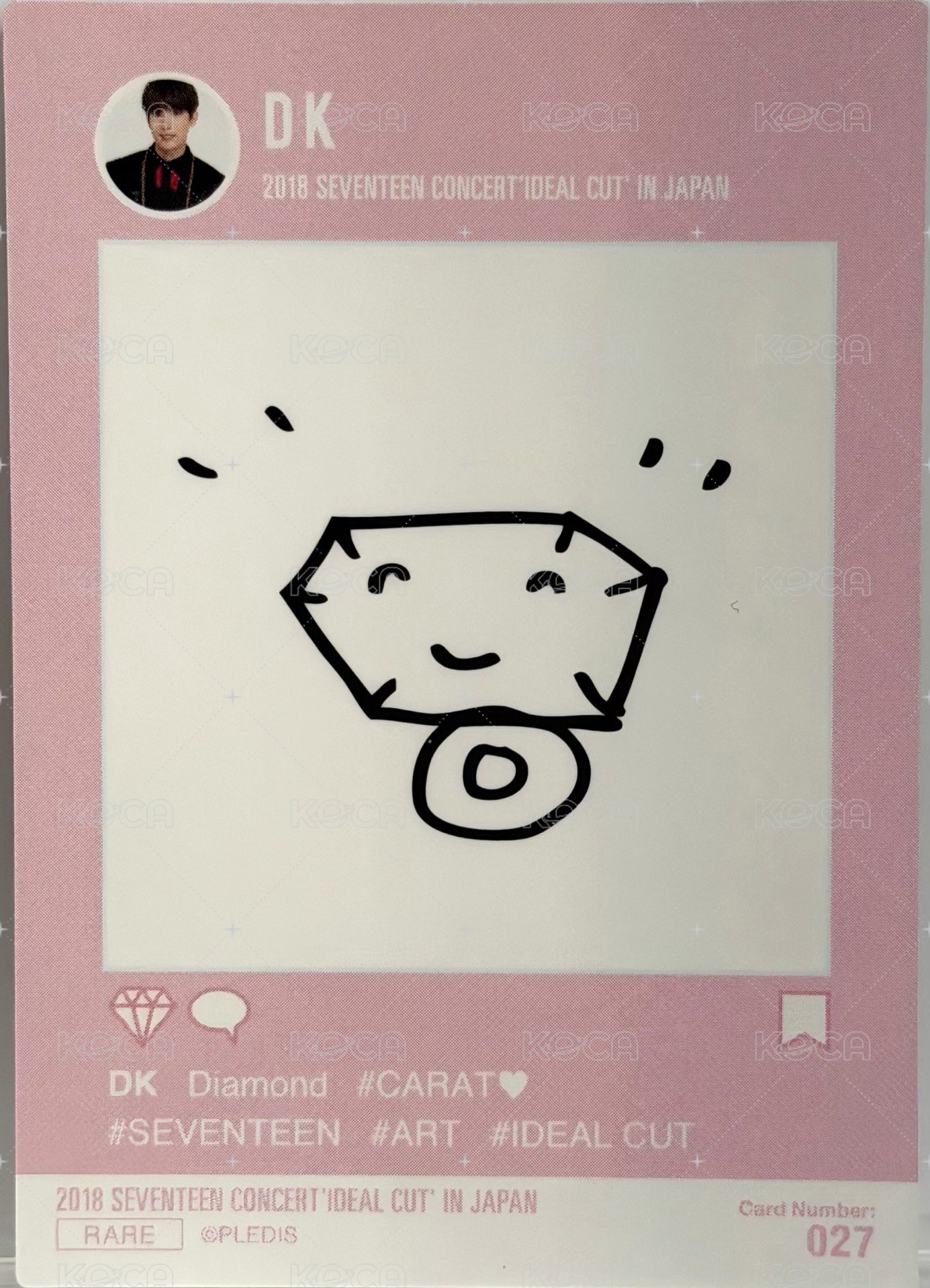 IDEAL CUT 隨機卡  背面