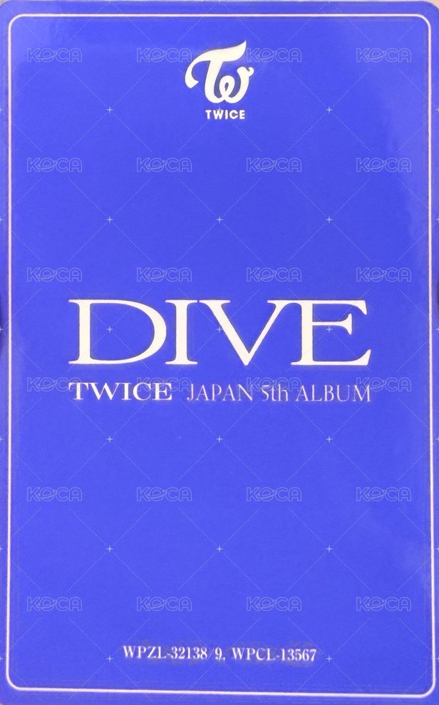 JP正規五 JYP JAPAN 專輯卡  背面