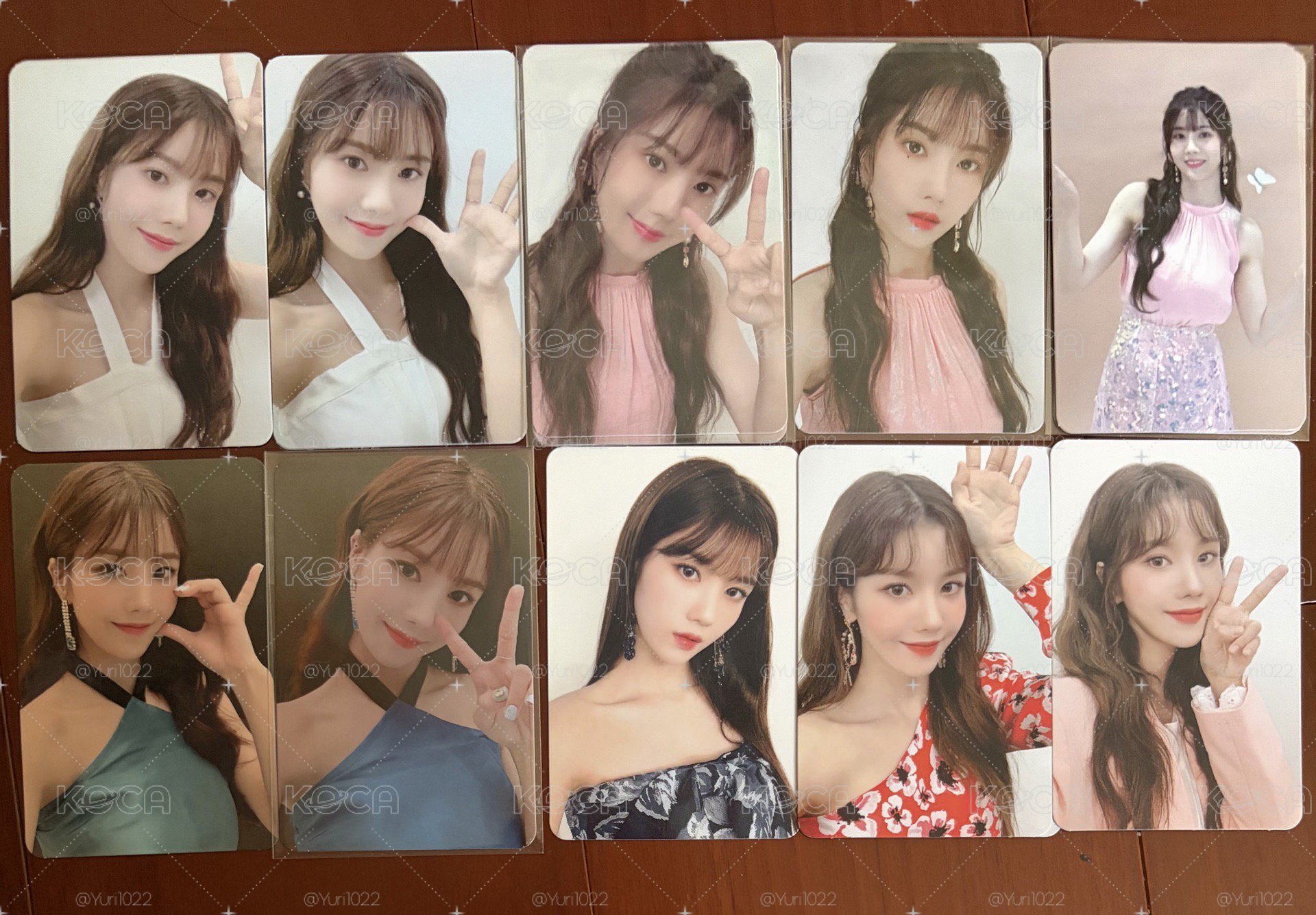 恩妃 IZ*ONE 時期 BLOOM*IZ 專輯卡 