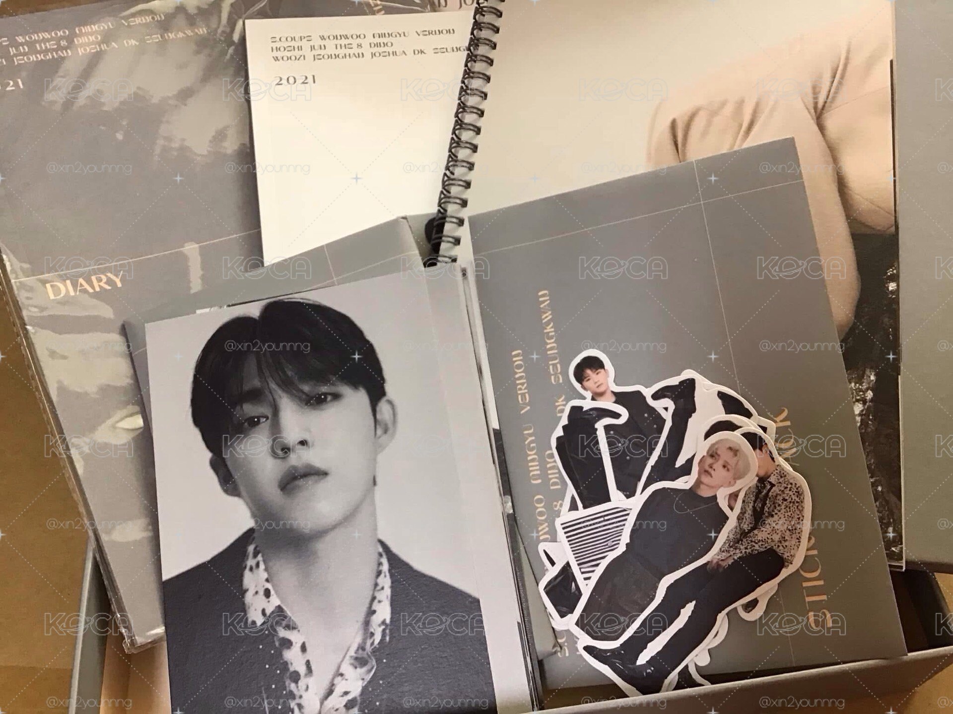 SEVENTEEN 2021 年曆 season’s greeting