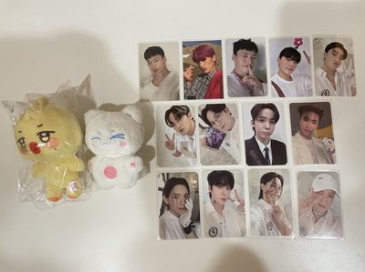 ATEEZ 盤出 絕版小手燈 蹦旼 生日MD 娃娃