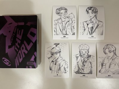 ATEEZ 盤出 絕版小手燈 蹦旼 生日MD 娃娃