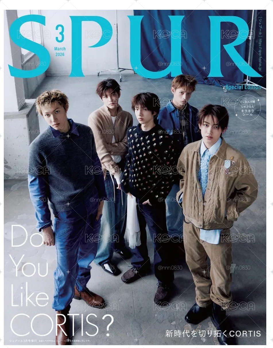 2026 Spur 3月號特刊封面人物 Cortis ［請先詳閱內文🙇🏻‍♀️］