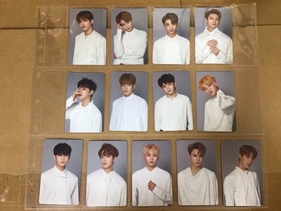 SEVENTEEN 2018克拉島鐵盒小卡 套卡