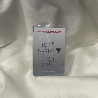 Odessey預售 雙人卡 朴元彬 鄭成燦