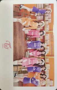 TWICE in Wonderland 周邊卡 日本小卡組