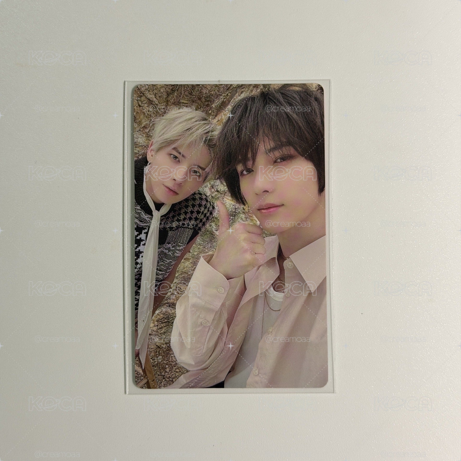 TXT H:OUR+ 周邊卡 雙人卡 崔杋圭 姜太顯