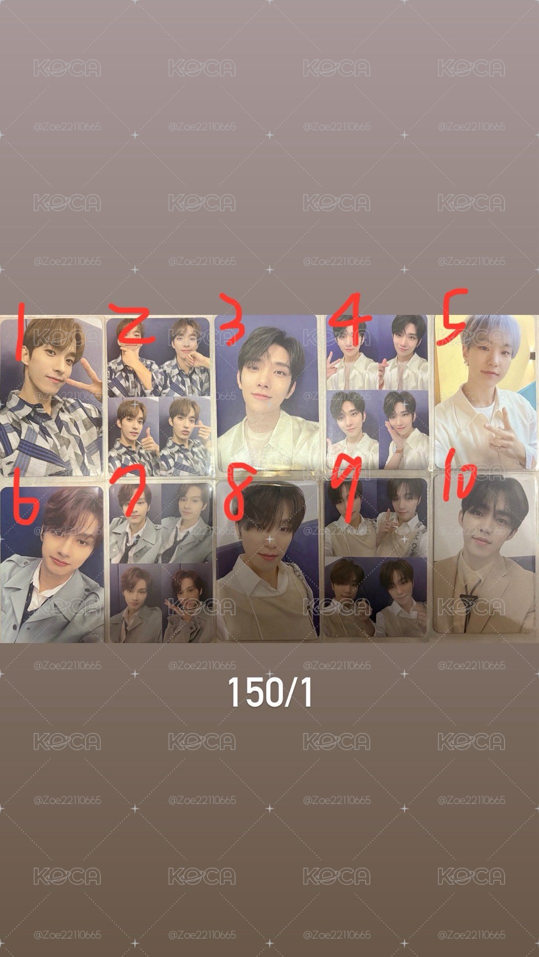 seventeen 小卡