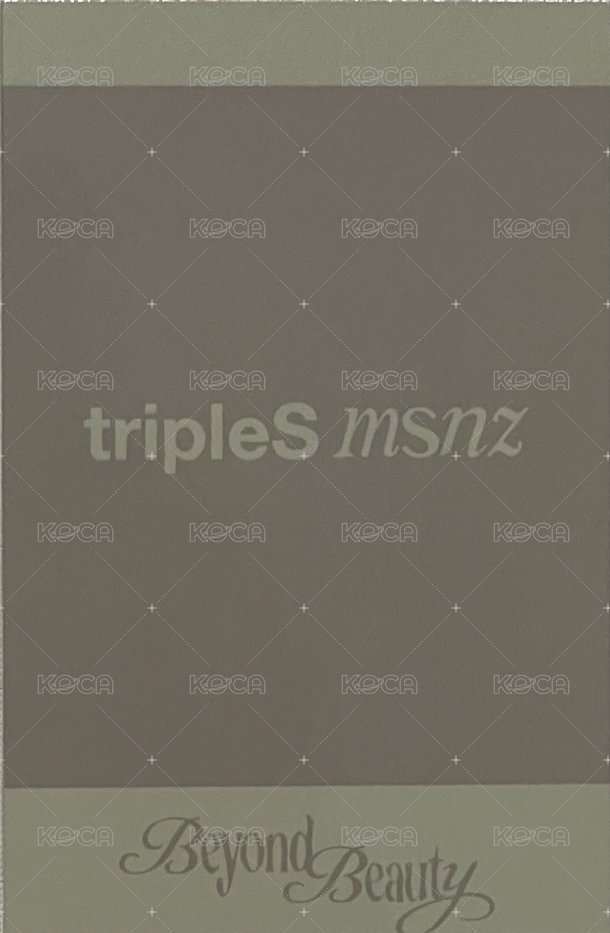 msnz<Beyond Beauty> am 線下 簽售卡  背面