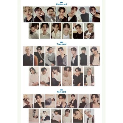 SEVENTEEN 2024年曆ABOUT TIME 完整內容物，僅拆檢