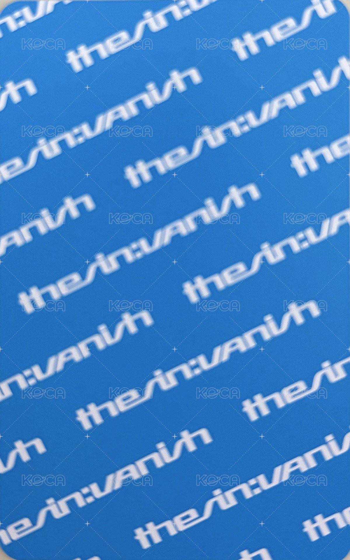 迷七 電子專固配 專輯卡  背面