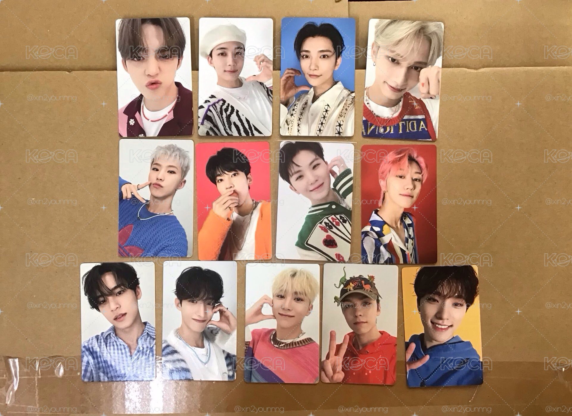 SEVENTEEN the name白版 套卡