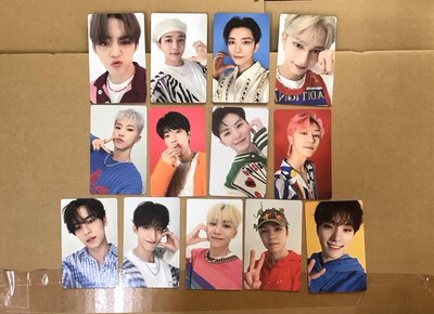 SEVENTEEN the name白版 套卡