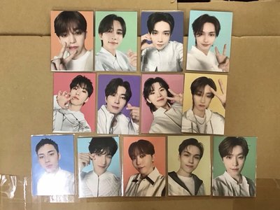 SEVENTEEN fallow again日卡 隨機卡 自拍 套卡