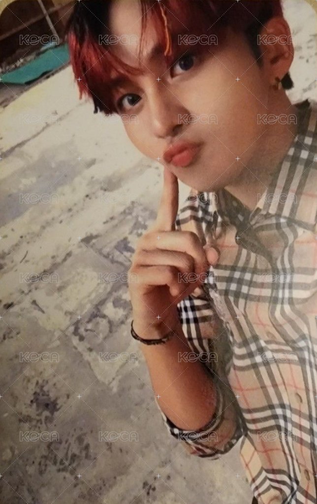 Fever pt.1 br am 簽售卡  背面