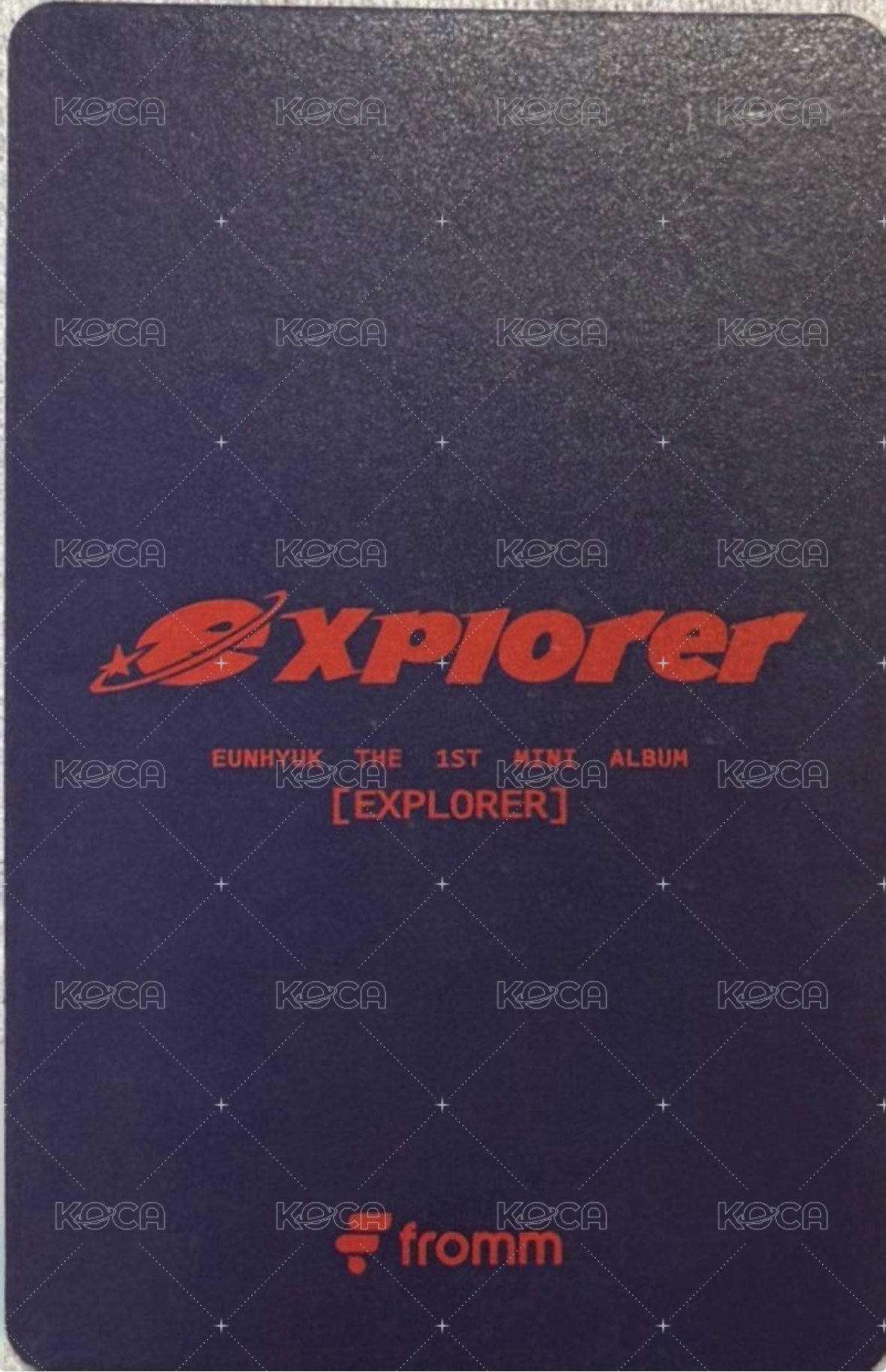 EXPLORER_POP UP STORE 周邊卡 背包卡 背面