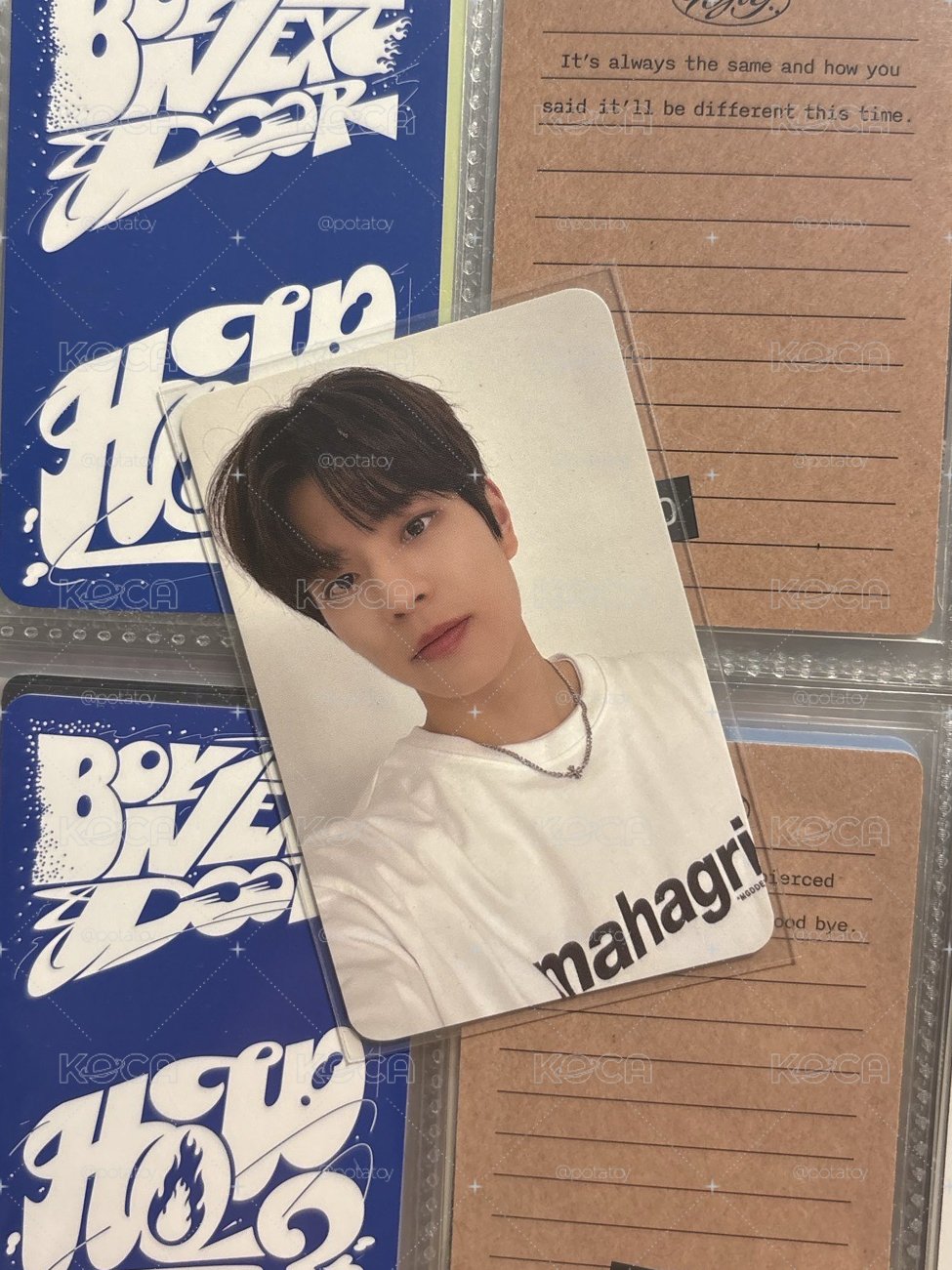 SKZ SEUNGMIN mahagrid 衣服卡