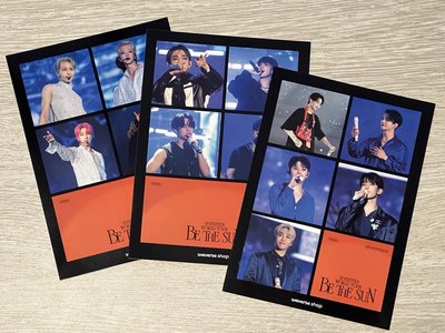 BE THE SUN wvs 特典卡 