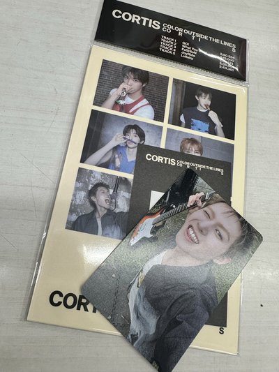 未拆Cortis2026年曆、安乾鎬以拆電子專B