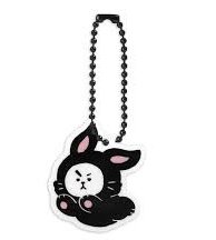 鑰匙圈吊飾 BT21 BLACK RABBIT COOKY吊飾