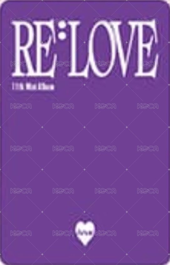 迷11 PLATFORM ver. 專輯卡  背面