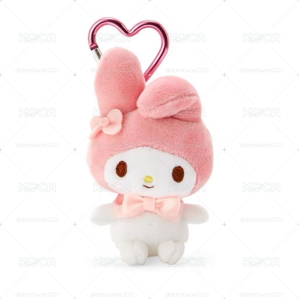 三麗鷗 愛心扣環吊飾 Kitty 凱蒂貓 庫洛米 美樂蒂 大耳狗 人魚漢頓 彼安諾