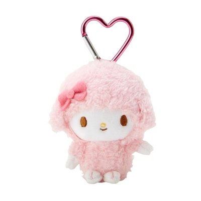 三麗鷗 愛心扣環吊飾 Kitty 凱蒂貓 庫洛米 美樂蒂 大耳狗 人魚漢頓 彼安諾