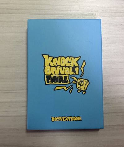 ［全新］boynextdoor 泰山 Knock On 巡迴 卡套 (組) FINAL場周 Taesan