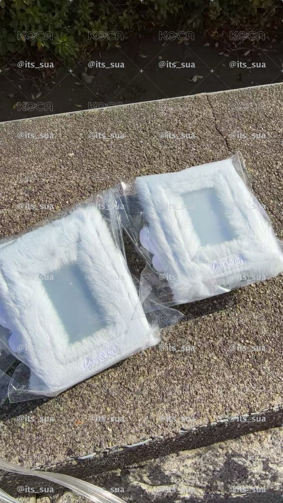 全新 毛絨卡冊卡套
