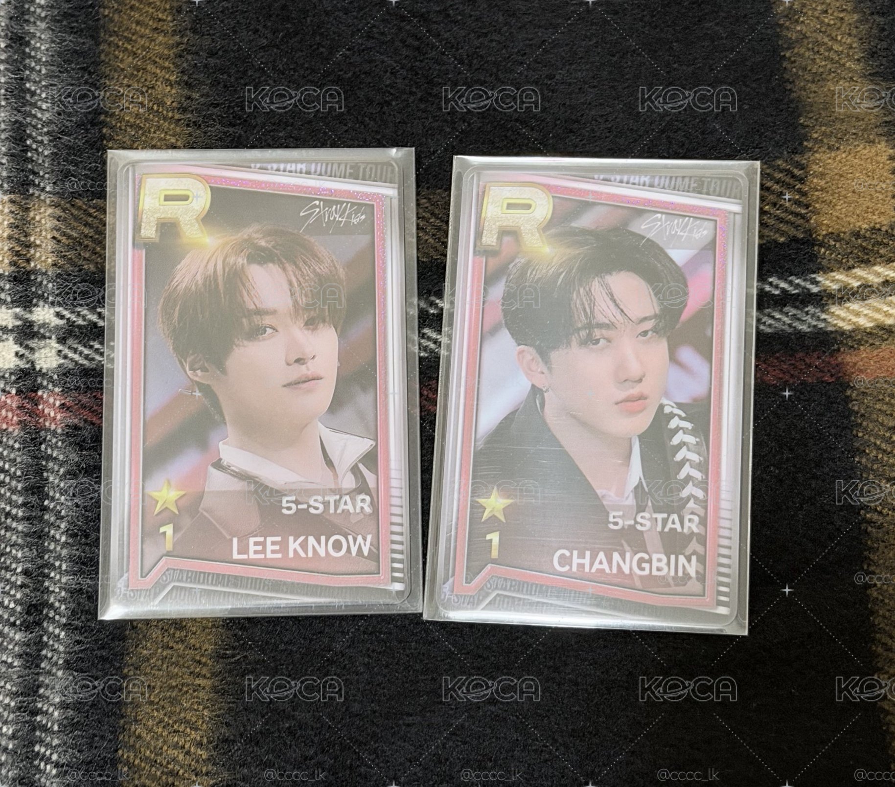 Stray kids superstar 5-star 旻彬卡！