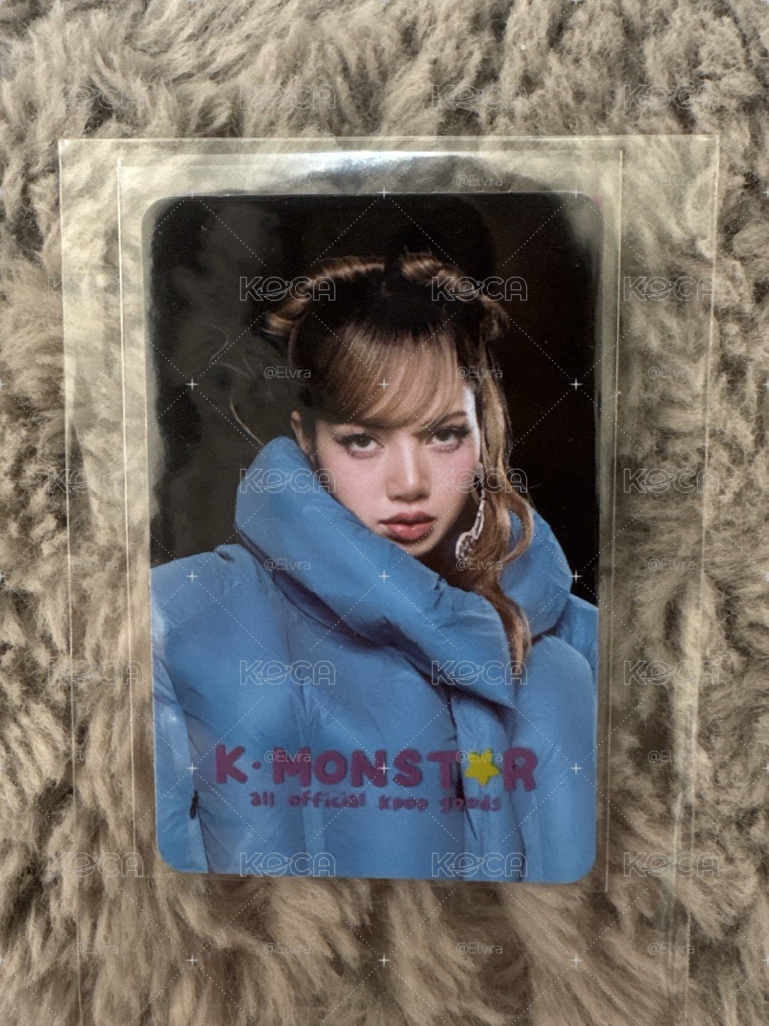 BLACKPINK 快閃店滿額卡 Lisa