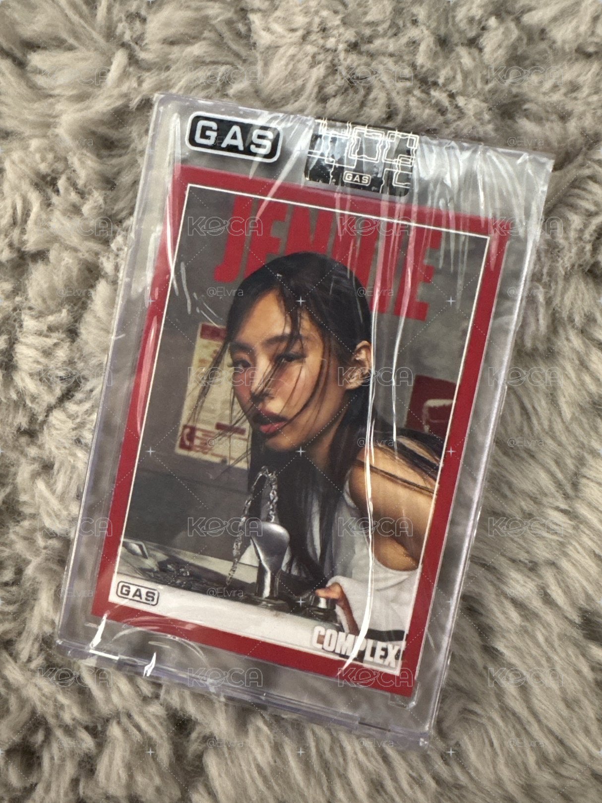 Jennie 快閃店 GAS收藏卡