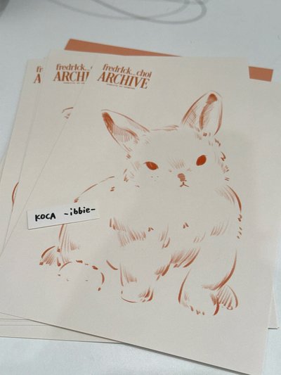 × 崔立于 攝影展 迷你海報+兔子著色海報共10張