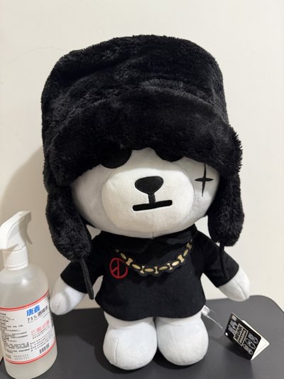 GD大隻 KRUNK熊 約40公分 雷鋒帽