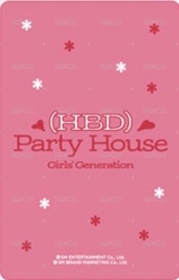 2025 BIRTHDAY 周邊卡 房子包卡 背面