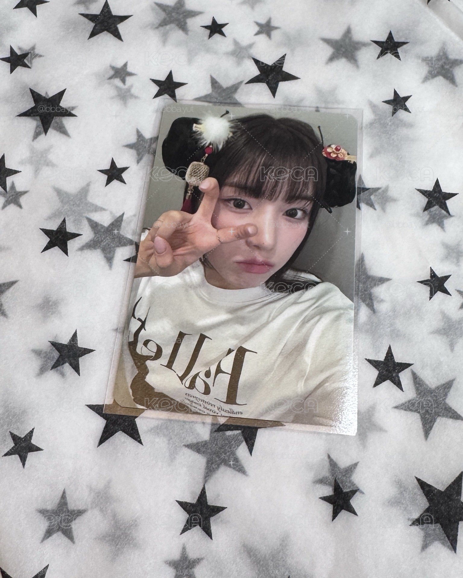 jiwoo數星星簽售卡