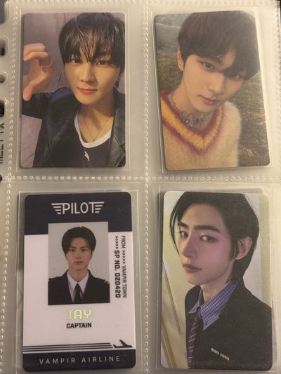 ENHYPEN 專卡 遊戲卡 韓安粽