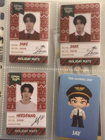 ENHYPEN 專卡 遊戲卡 韓安粽