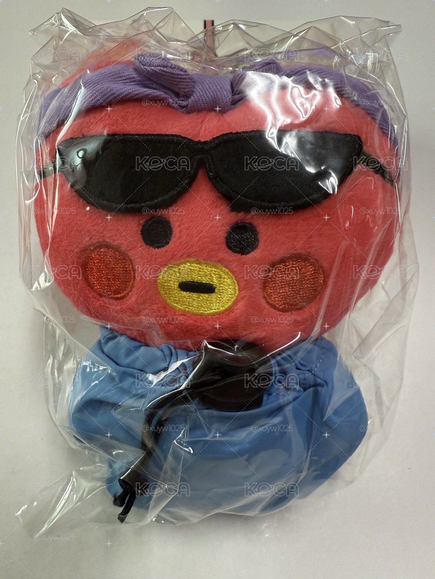 BT21 BABY TRAVEL系列TATA吊飾娃娃