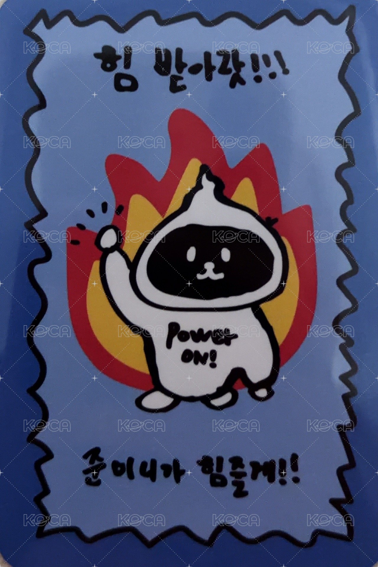 迷六快閃咖啡廳 隨機卡  背面