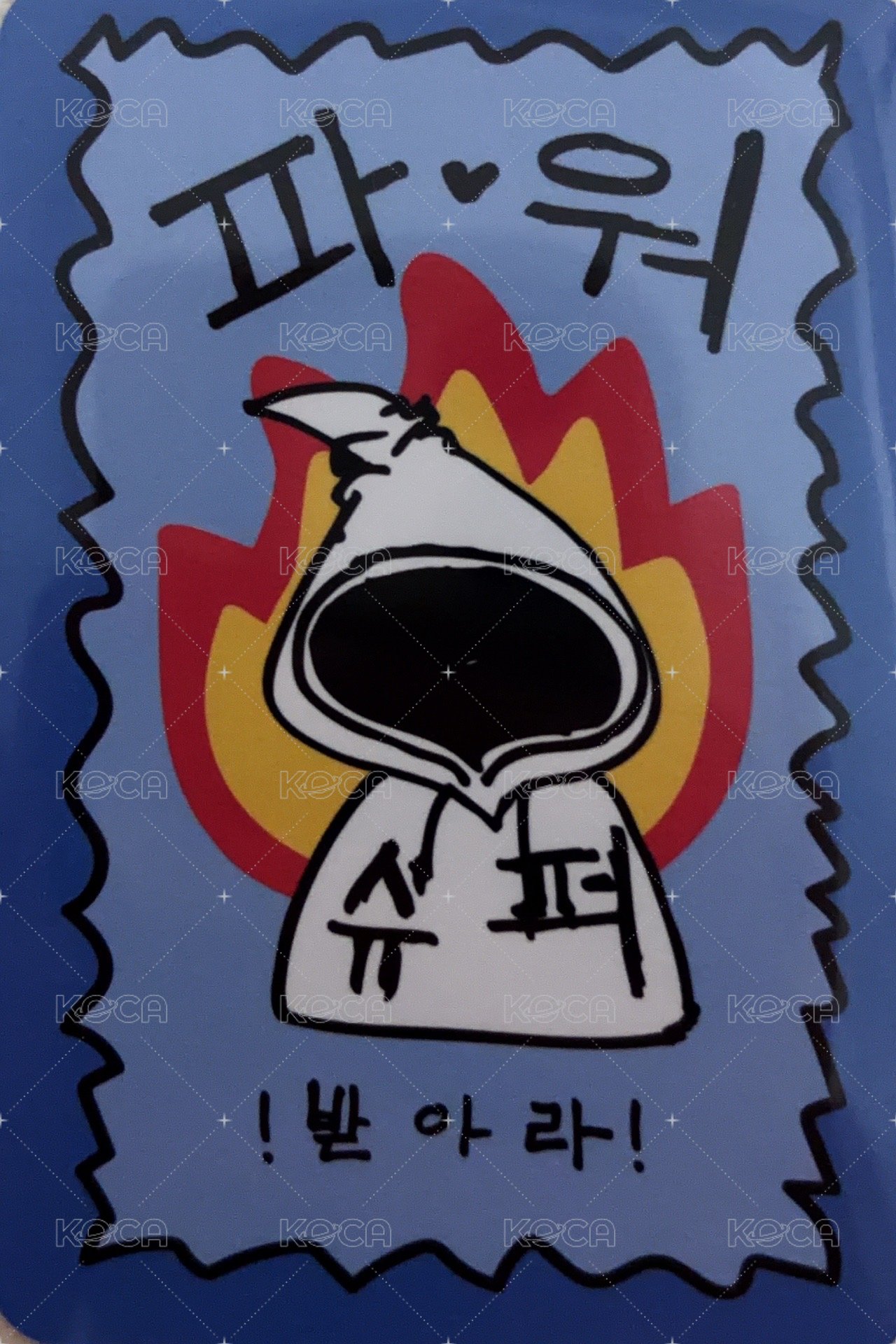 迷六快閃咖啡廳 隨機卡  背面