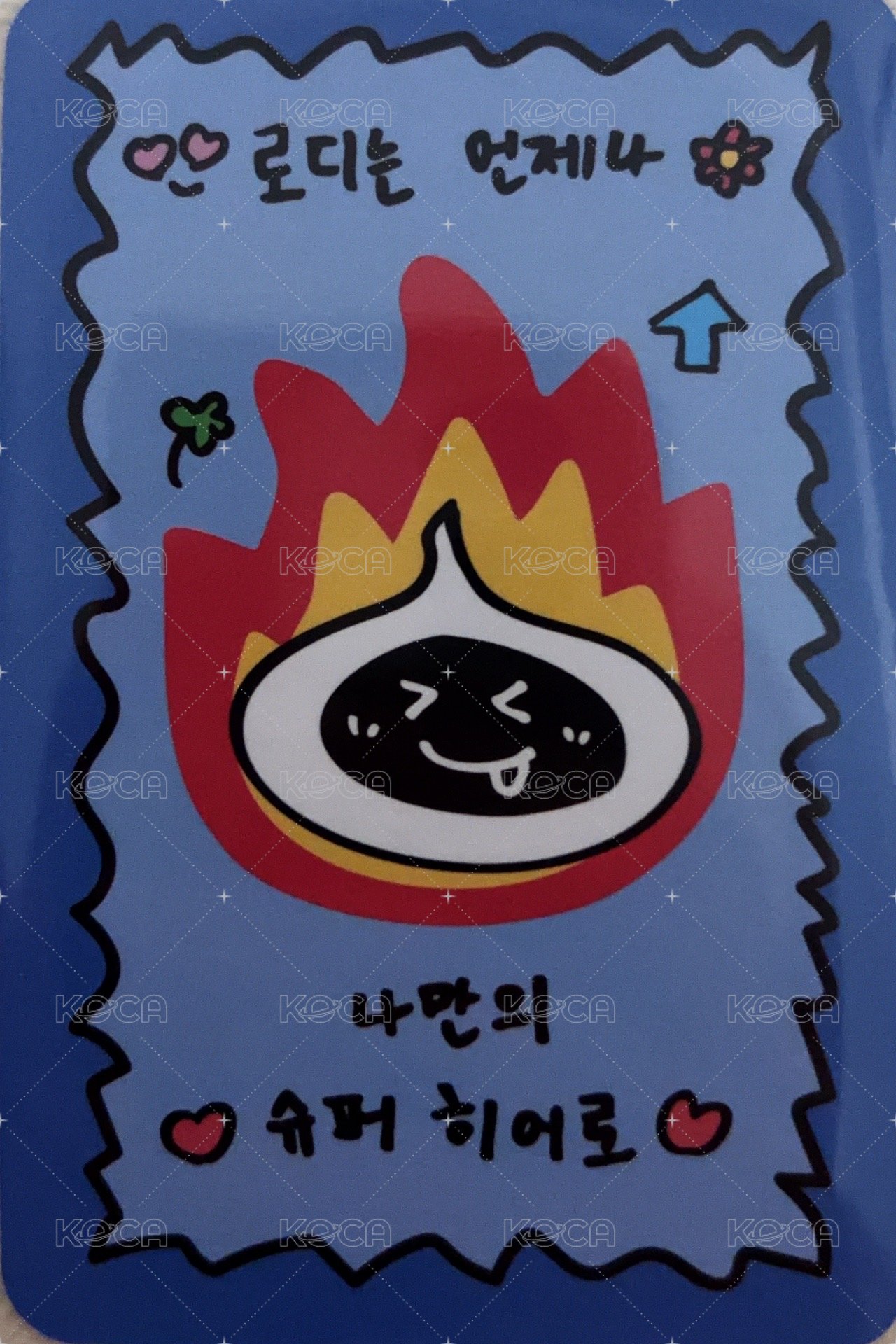 迷六快閃咖啡廳 隨機卡  背面