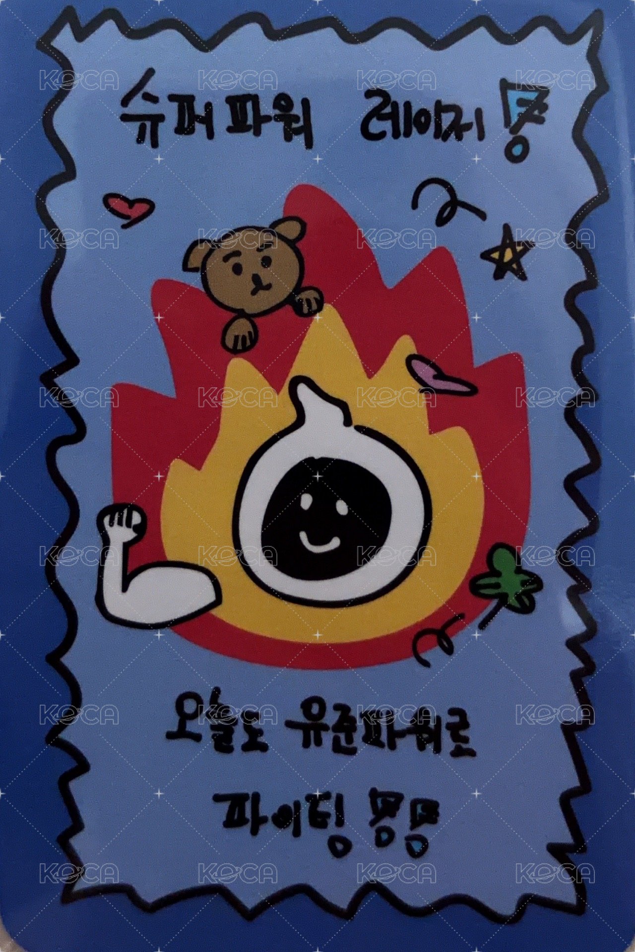 迷六快閃咖啡廳 隨機卡  背面