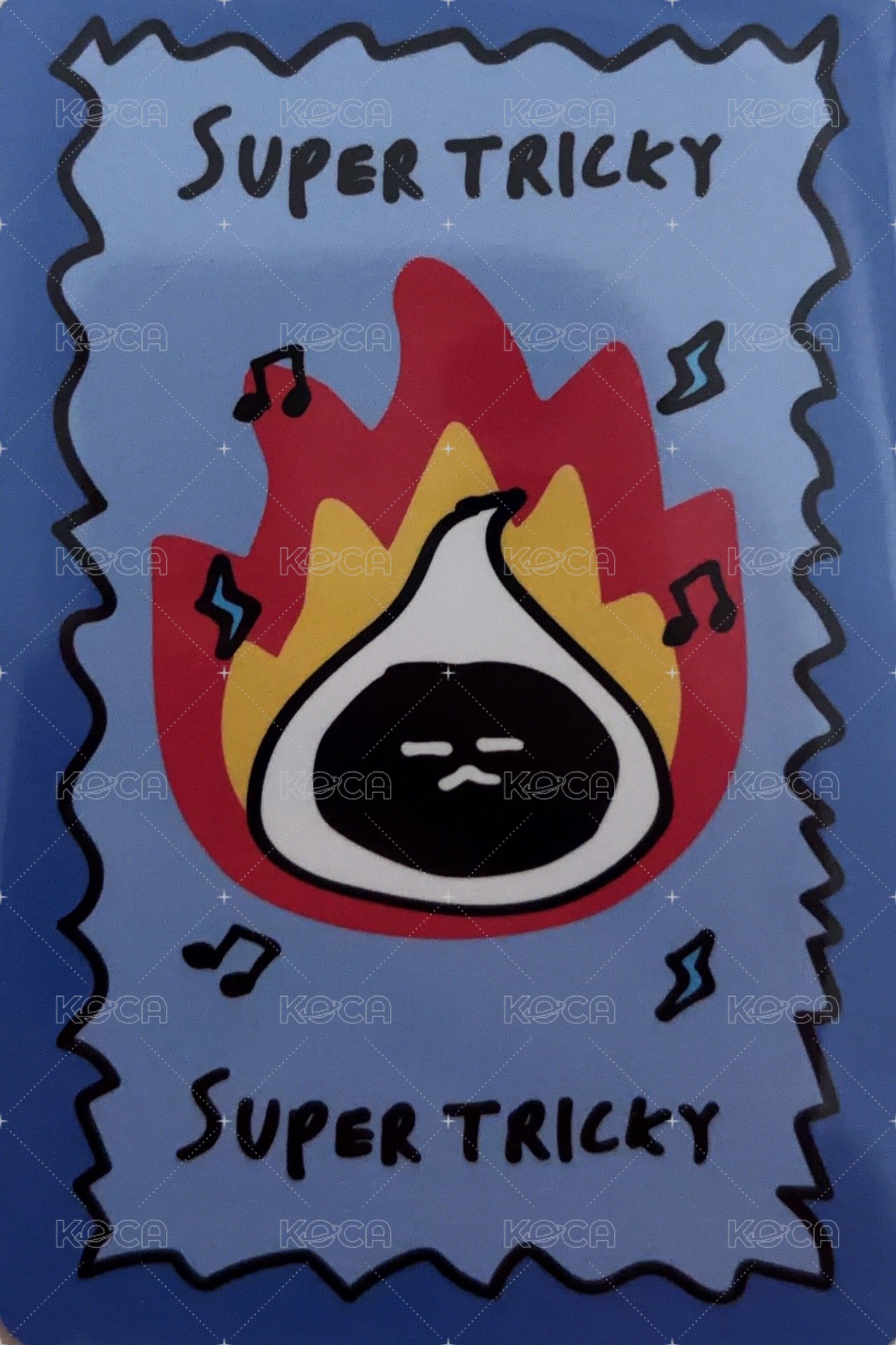 迷六快閃咖啡廳 隨機卡  背面