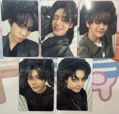 ZB1 迷五特典卡 AM 兔帽 昊雄修奎旭