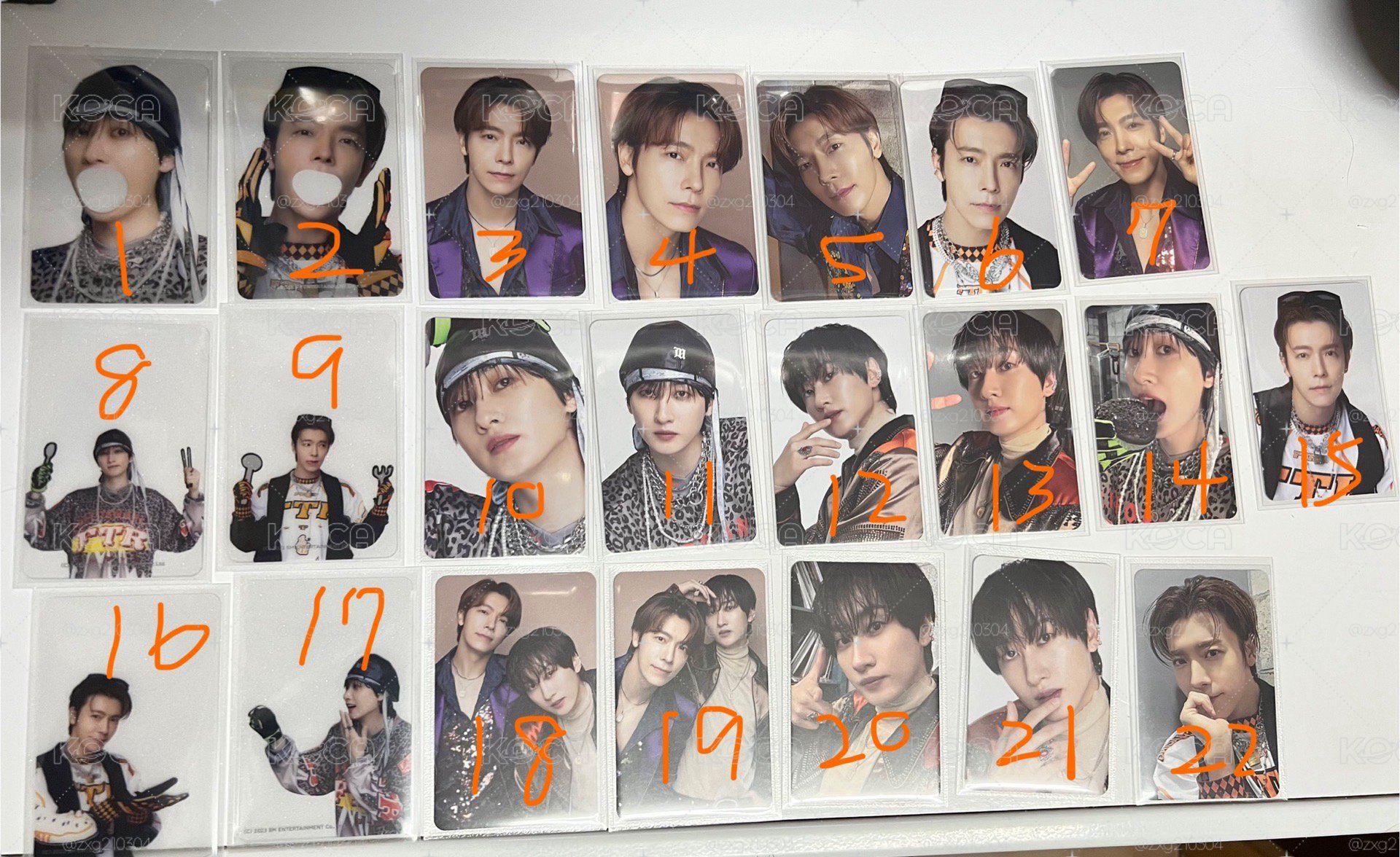 super junior D&E DElight Party 隨機卡