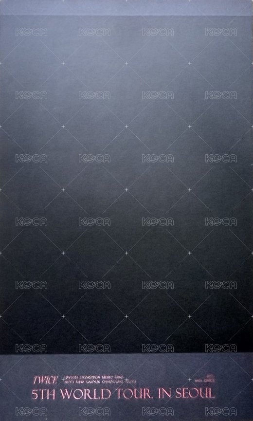 23’ 五巡 jyp 特典卡 首爾場藍光 背面