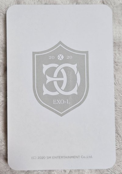 EXO 伯賢2020會員小卡